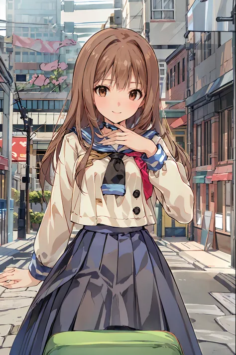 masterpiece, Top Quality, 非常に DetailsなCG Unity 8K壁紙 , Ultra-realistic 8k CG, perfect artwork , Perfect Female Body Type, Dramatic shadows , ( spotlight, viewer , Details light , ((( in the seat))), (( SHARP FACE )), (( brown hair, wave...