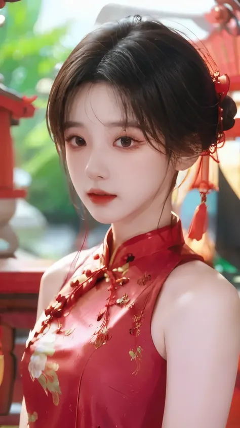 Hanfu,palace,穿Hanfu的女孩,Wearing ancient Chinese clothing,Traditional Chinese Clothing,Ancient Chinese Clothing,Ancient Chinese Princess,Chinese,Shoulder,Beth,( masterpiece),( top quality:1.1),( Very detailed), BEST ILLUSTRATION , exquisite details ,(portrai...
