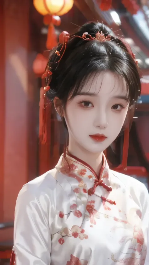Hanfu,palace,穿Hanfu的女孩,Wearing ancient Chinese clothing,Traditional Chinese Clothing,Ancient Chinese Clothing,Ancient Chinese Princess,Chinese,Shoulder,Beth,( masterpiece),( top quality:1.1),( Very detailed), BEST ILLUSTRATION , exquisite details ,(portrai...