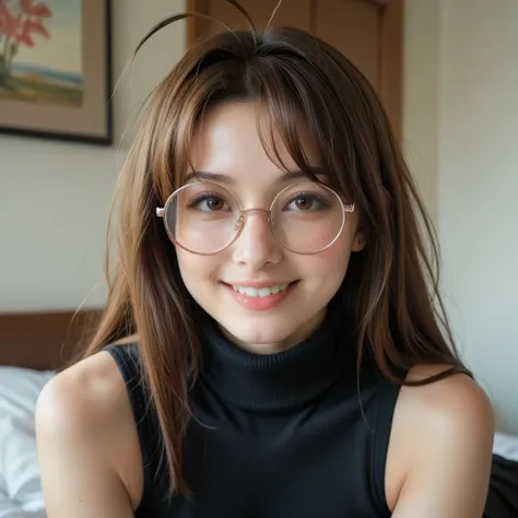 narunarusegawa, naru narusegawa, long hair, brown hair, antenna hair, realistic antenna hair, antenna hair looks like real hair, brown eyes, amazingly beautiful face, realistic japanese female face, light cosmetics, detailed face,
gothic girl outfit, black...