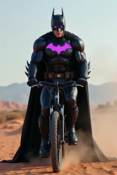 Batman Shadow Phantom Suit  [Material: Nano-carbon black matte with light absorbing system to blend with darkness.] [Color: Carbon black with dark purple accents that glow in stealth mode.]

[Motif: A bat symbol with a holographic effect that appears only ...