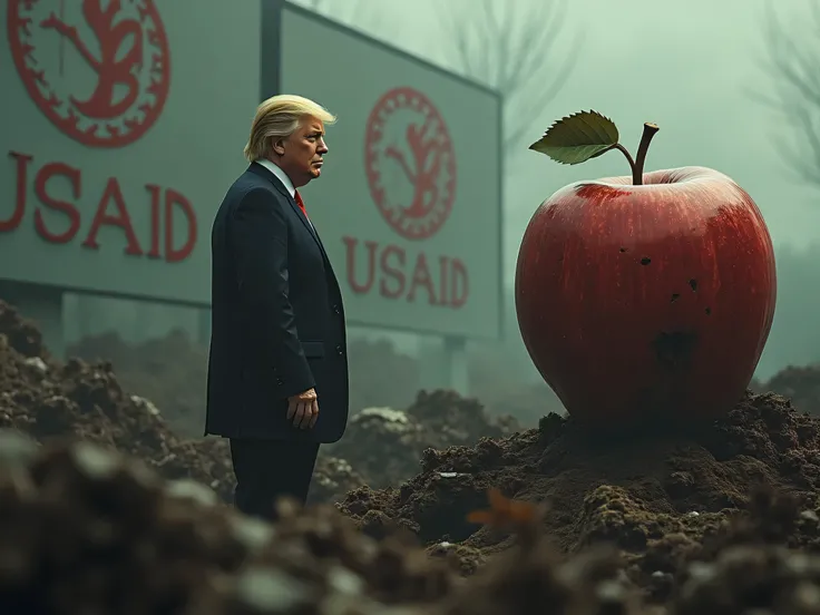 Donald Trump, United States Agency for International Development, rotten apple