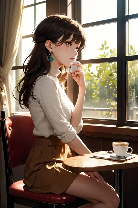  top quality、 Hi-Res、( high image quality:1.2)、 Masterpiece、 detailed background 、 beautiful woman in her 20s 、( big size:1.2)、( very detailed face:1.4)、 detailed expressions 、( Details:1.4)、 anatomically correct、(Normal number of fingers)、A sad scene 、Aft...