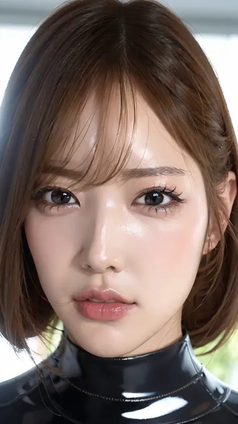 One woman's face is so close here 、 she looks us in the eye 、 Force your gaze here 、 Eyes Grow Bigger 、 look at me、 opens your mouth wide、Angry Eyes、 angry eyebrows 、 Front 、 an angry woman brings her face closer 、 angry eyebrows 、 She's starin...
