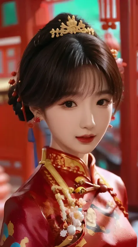 Hanfu,palace,穿Hanfu的女孩,Wearing ancient Chinese clothing,Traditional Chinese Clothing,Ancient Chinese Clothing,Ancient Chinese Princess,Chinese,Shoulder,Beth,( masterpiece),( highest quality:1.1),( Very detailed), BEST ILLUSTRATION , exquisite details ,(por...
