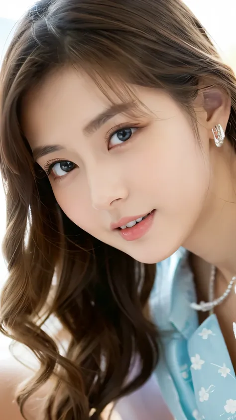 (((32K, BREAK E621 Illustration ,  high details, High precision,Maiden 1：1.5))), RAW photos  & Realistic atmosphere,Beautiful deep blue eyes,Detailed mouth, glossy lips ,Detailed eyebrows,Soft white skin shines in every detail,, detailed eyes 、 Very Pretty...