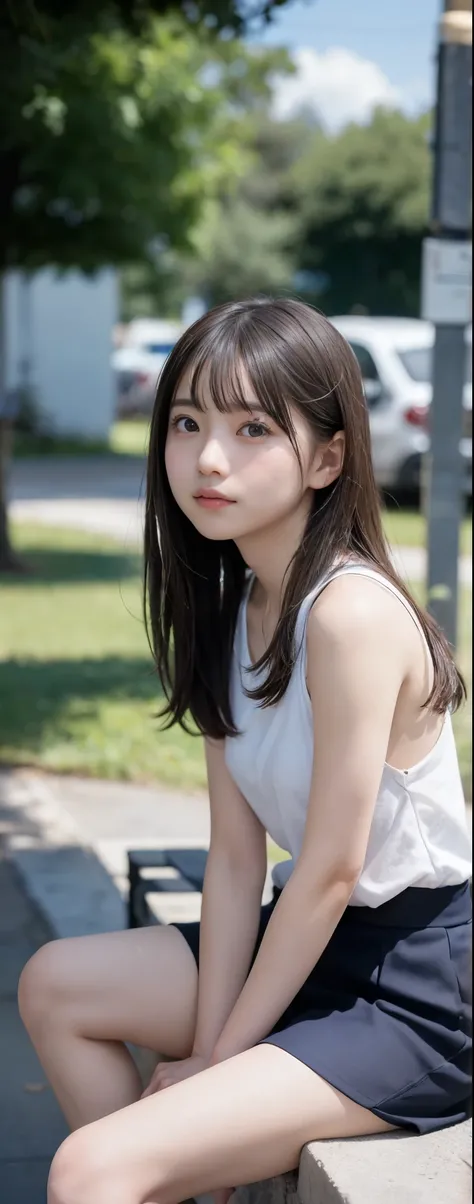  straight hair that flutters in the wind 、Show your ears、    embarrassing looks  、  is an embarrassing feeling
(  RAW Photo ,   top quality), ( By Mr. Nomi,   Photoreal:1.3),   Masterpiece,  Thin shoulders and small   、delicate,  スレンダーin beautifulプロポーション ,...