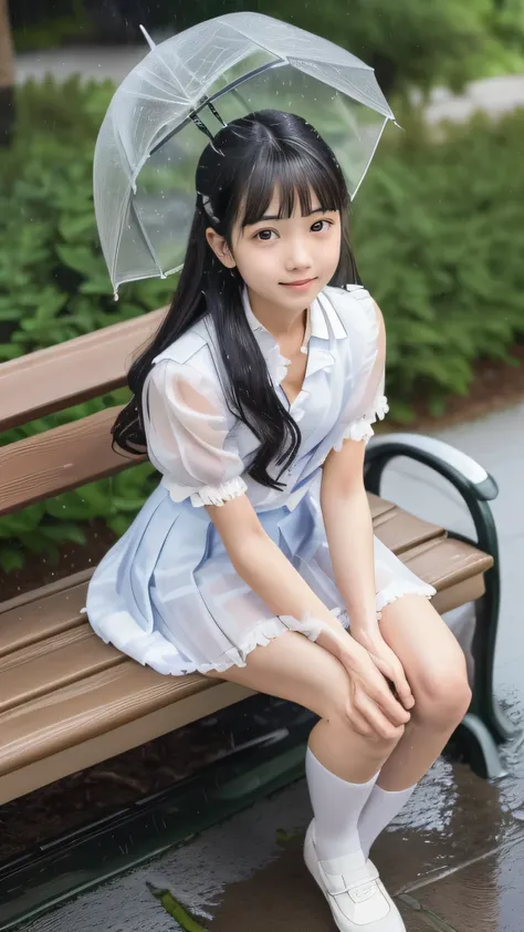  top quality、 natural depiction、 Hi-Res、delicate、Very high degree of perfection 、 beautiful,Girls are in 5th grade、 black hair、cute girl eyes、Petite、Perfect Arms、 perfect finger、Perfect Legs、 small breasts、Looks like Daidouji Tomoyo、((frilly parade uniform...