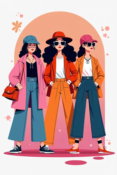 i want to create a logo for thrift store the name of the thrift store should be rays_2080 and the color should be used is ping and the background image should be aesthetic girls wearing cool outfit