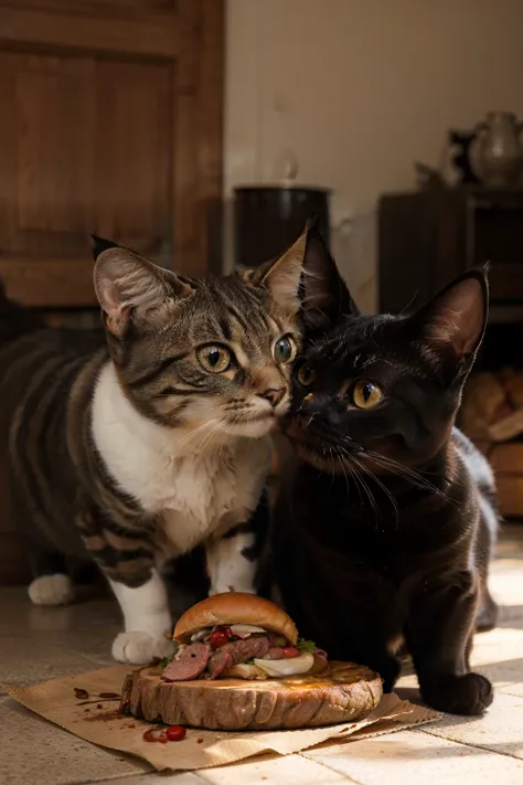 Cats again crave meat