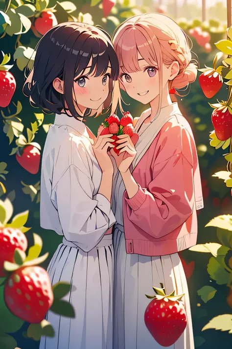 top quality、 Hi-Res、( high image quality:1.2)、 Masterpiece、 detailed background 、Teenage beauty、 big size、(Highly detailed faces:1.2)、 detailed expressions 、( Details:1.2)、 anatomically correct、(Normal number of fingers:1.4)、 happy atmosphere 、Bright-colo...