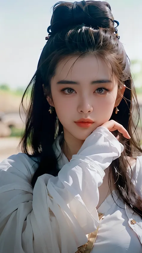 chinese ghost story,
(King of Juksian:1.1),(Ni Xiaochen:1.2),Chenbyohun,1 woman,alone,black hair,long hair,hair bun,mole,realistic,clothes,jewelry store,Lips,earring,hair bun,중국clothes,Hanfu,looking for_consolation~toion,beautiful detailed eyes,고대 중국 cloth...