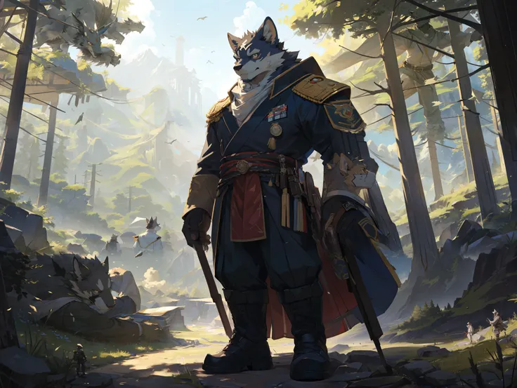 masterpiece, high quality, H, number \(artwork\), Volumetric lighting, male, ((alone)), pure_(changed), (Very detailed:1pure, White mask, gray fur, only, huge body, long legs, long arms, broad shoulders, pure_(changed)) (wallpaper, 4K), landscape, portrait...