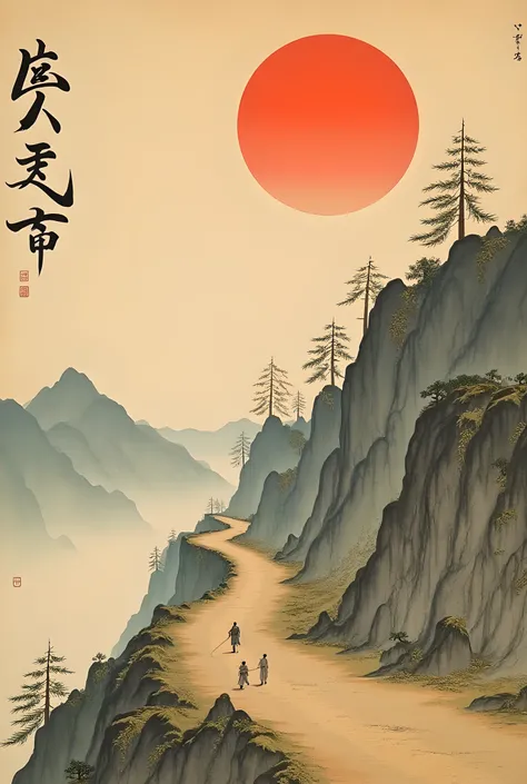 ** The Thin Road to the North ** ( Oku no Hosomichi ), 17. yüzyıl Japon şairi Matsuo Baso ’nun 1689 yılında yaptığı uzun ve zorlu yolculuğun günlüğüdür. This Artwork,  , aynı Timeda doğa, Time,  is a philosophical text on the past and the human soul . Baso...