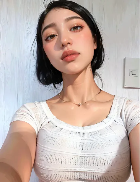 Yeji HD with cute lips and huge, an Asian adult woman , beautiful hair, Arms pretty ,  big boobs , fleshy lips, beautiful eyes, very pretty eyes, very black hair