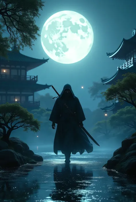 Japanese Assassin's Ninja epic Moonlight 