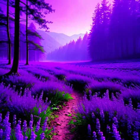 Make me background purple nature