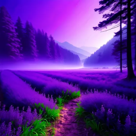 Make me background purple nature