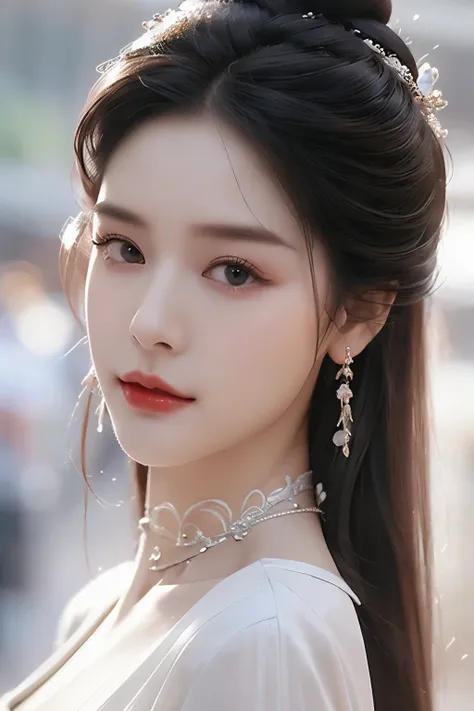 8k, Masterpiece, raw photos, best quality, realistic, Very detailed CG unity 8k wallpaper., depth of field, Cinema-grade lighting, lens flare, Ray tracing, (Very beautiful face, beautiful lips, beautiful eyes), A face with intricate details, ((Ultra-detail...