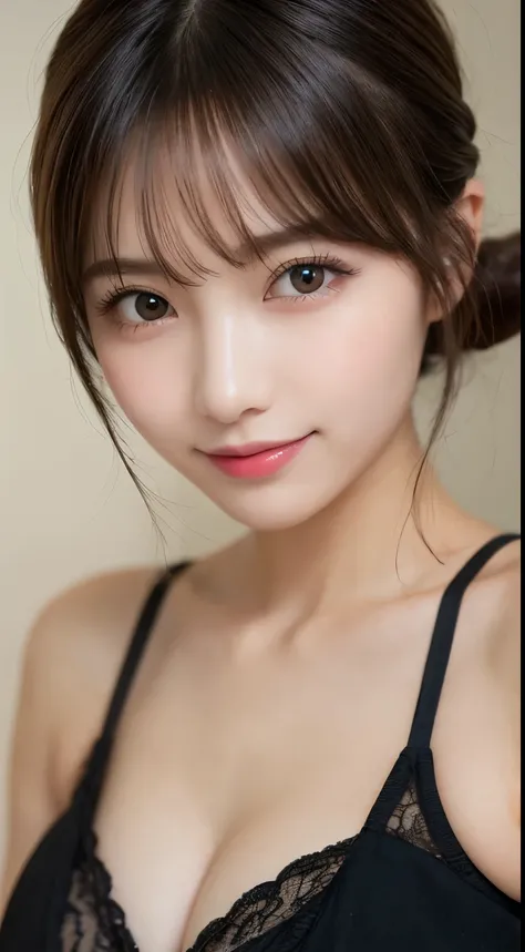  Table Top,  top quality, shape,  very detailed, finely,  Hi-Res,   8k Wallpaper, 完璧なダイナミックな構shape,  beautiful detailed eyes, Tokyo Trends冬ファッション,Tokyo Trends＆ randomly introduce cute hairstyles ,  breasts not too big with bangs down,  natural colored lips...