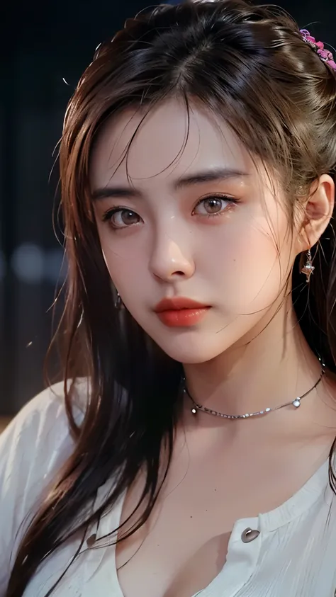 8k, Masterpiece, raw photos, best quality, realistic, Very detailed CG unity 8k wallpaper., depth of field, Cinema-grade lighting, lens flare, Ray tracing, (Very beautiful face, beautiful lips, beautiful eyes), A face with intricate details, ((Ultra-detail...