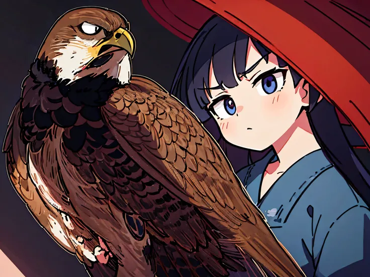    anime style、Peregrine Falcon