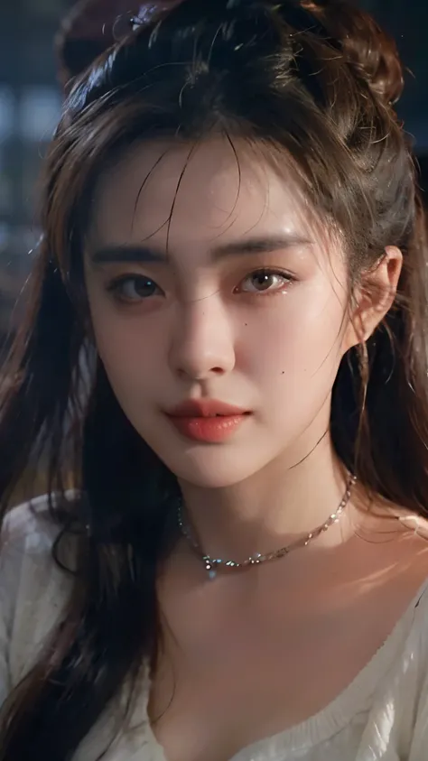 8k, Masterpiece, raw photos, best quality, realistic, Very detailed CG unity 8k wallpaper., depth of field, Cinema-grade lighting, lens flare, Ray tracing, (Very beautiful face, beautiful lips, beautiful eyes), A face with intricate details, ((Ultra-detail...
