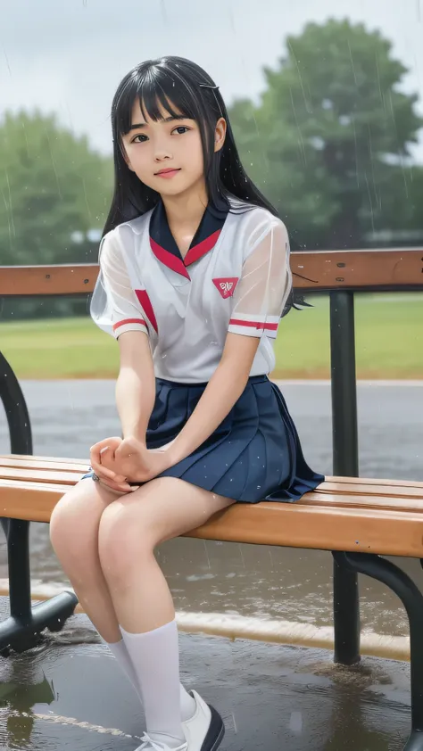  top quality、 natural depiction、 high res、delicate、Very high degree of perfection 、 beautiful,Girls are in elementary school６Grade、 black hair、cute girl eyes、Petite、Perfect Arms、( perfect finger)、Perfect Legs、 small breasts、Looks like Daidouji Tomoyo、((Mar...