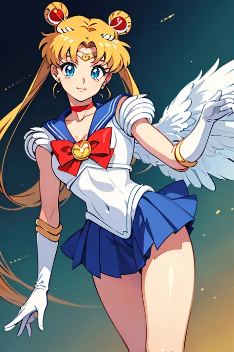 ( top quality:1.3), (​masterpiece:1.4),( anatomically accurate), ( total limb),( perfect to fingertips ),(Accurate fingertips), (Fine details),(8k), Photoreal,Sailor Moon!!!!!!!!,  Sailor Moonスタイル, Sailor Moon,  sailor warrior uniform ,( Sailor Moon:1.52),...