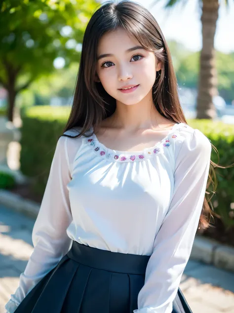 (Best-quality, Masterpiece, Ultra High Resolution, (Photorealistic:1.4), Raw Photo, depth of field, professional lighting, perfect anatomy, extremely details), 
1girl, ((15-years-old):1.3), ((the most famous Japanese idol):1.3), 
((wearing most adorable ou...