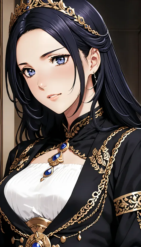 A beautiful woman who overthrew a nation　  abs　 Female warrior　Noble　 Perfect Eyes　 perfect eyes