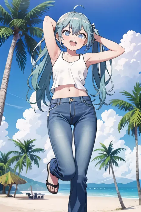 masterpiece,best quality,ultra detail, ((Perfect Face, Perfect Arms, Perfect hands, Perfect Fingers)), 1girl, 14yo, petite, ((round face, ecstasy, orgasm face, drooping eyes, shame smiling, blush)), dropping eyes, sleepy, Open mouth, ((White teeth)), backg...