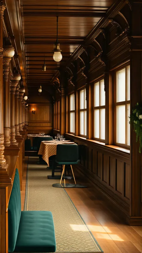 A beautiful noble and exclusive train stay on rail stacion. 