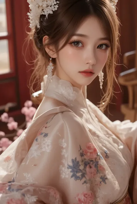 chinese pretty cute young idol with pretty dress, reflecting the cultural essence of the location.

🌍 Randomized Travel Theme:
She is gracefully dressed in an outfit inspired by a randomly selected world culture, blending traditional attire with artistic e...