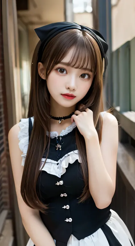  top quality,  Masterpiece 、 actual photo  、The most beautiful girl in the world 、 Cute looks、 Slender 、  perfect beautiful face   、  perfect and beautiful eyes   、   perfect and beautiful double eyelids  、   Fashion Model  、 Cute looks、   light brown hair...