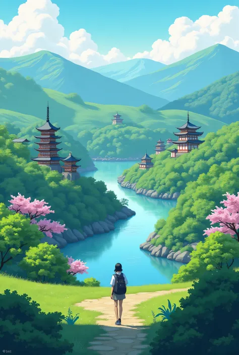 Japanese landscape 