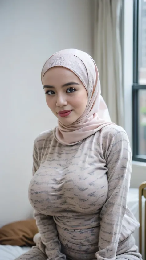 (((Plump body 1.8))), ((overweight)), (Bloated stomach:1.3), (wide fat arm:1.35), ((BBW:1.44)), (telfar ugg sweatpants), ((Femboy)), ((MINI HIJAB)), adorable, 1 femboy, (face to face), ((baby face)), (cry sad face expression), half body portrait, (fce deta...