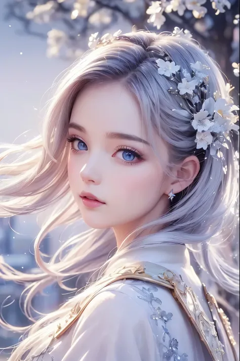 ((face focus:1.4, side face)), ((masterpiece)), ((( best quality))), (( Very detailed)), ((shape)),[ Realistic Light Effects ],shadow,( Fantasy Style ),(White background:1.6), simple background, (Earth Theme),(Cape)[(Hair Focus,(( one girl )),[( Big Slime ...