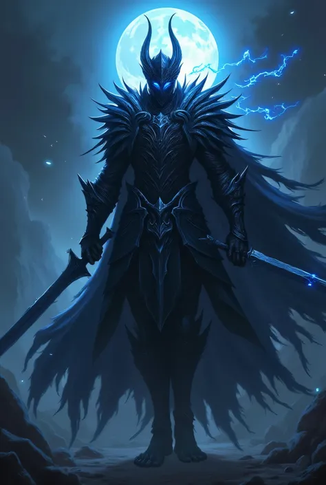  Your character in Solo Leveling is 
**Galdron **,  a warrior dreaded on the fields of battle .  With obsidian armor that shines under the light of the
Luna ,  your eyes shine with intense blue energy . Galdron  maneja un par de dagas enbuidad en
oscuridad...