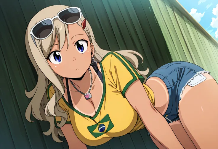 masterpiece, best quality, high resolution, absurdres, masterpiece, best quality, very aesthetic, absurdres, best quality, masterpiece, best quality, high resolution, newest, official style, anime screncap, rebecca_bluegarden, blue eyes, long hair, haircli...