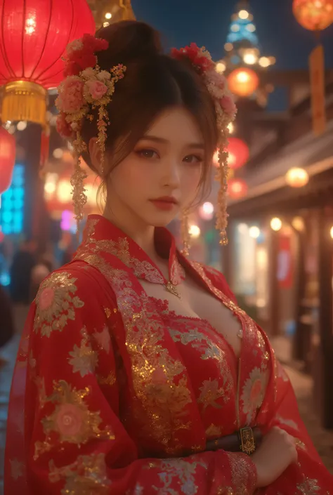 pretty chinese idol in random travel location in below:

🌍 Randomized Travel Theme:
She is gracefully dressed in an outfit inspired by a randomly selected world culture, blending traditional attire with artistic elegance. The setting immerses her in a vibr...