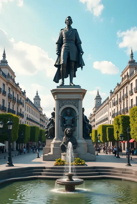 Madrid sculpture and monuments