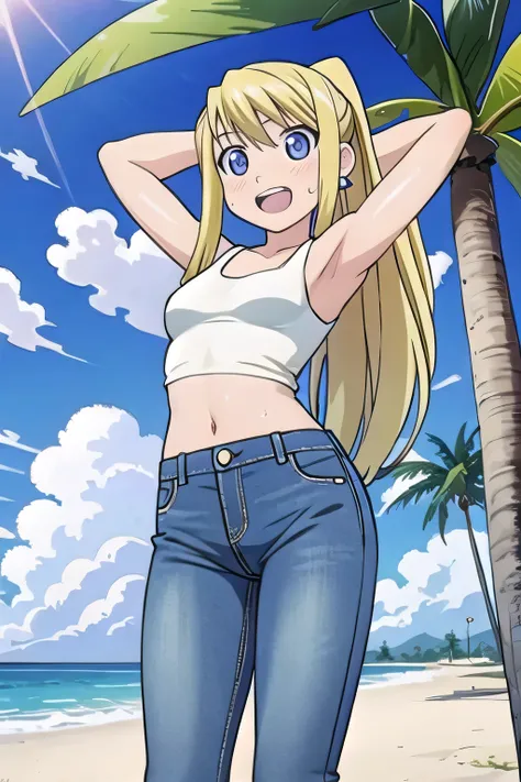 masterpiece,best quality,ultra detail, ((Perfect Face, Perfect Arms, Perfect hands, Perfect Fingers)), 1girl, 14yo, petite, ((round face, ecstasy, orgasm face, drooping eyes, shame smiling, blush)), dropping eyes, sleepy, Open mouth, ((White teeth)), backg...