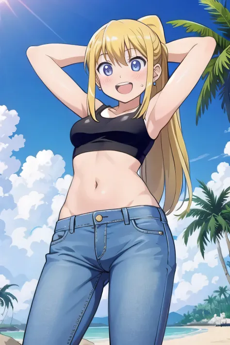 masterpiece,best quality,ultra detail, ((Perfect Face, Perfect Arms, Perfect hands, Perfect Fingers)), 1girl, 14yo, petite, ((round face, ecstasy, orgasm face, drooping eyes, shame smiling, blush)), dropping eyes, sleepy, Open mouth, ((White teeth)), backg...