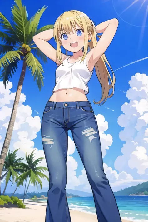 masterpiece,best quality,ultra detail, ((Perfect Face, Perfect Arms, Perfect hands, Perfect Fingers)), 1girl, 14yo, petite, ((round face, ecstasy, orgasm face, drooping eyes, shame smiling, blush)), dropping eyes, sleepy, Open mouth, ((White teeth)), backg...