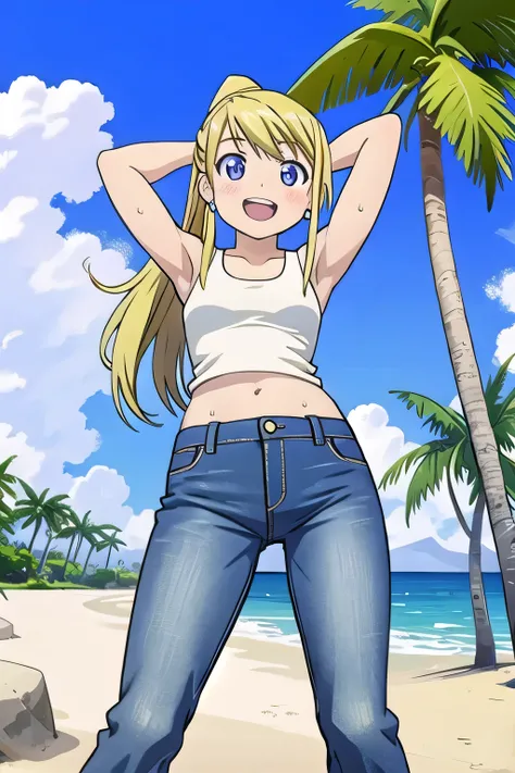 masterpiece,best quality,ultra detail, ((Perfect Face, Perfect Arms, Perfect hands, Perfect Fingers)), 1girl, 14yo, petite, ((round face, ecstasy, orgasm face, drooping eyes, shame smiling, blush)), dropping eyes, sleepy, Open mouth, ((White teeth)), backg...