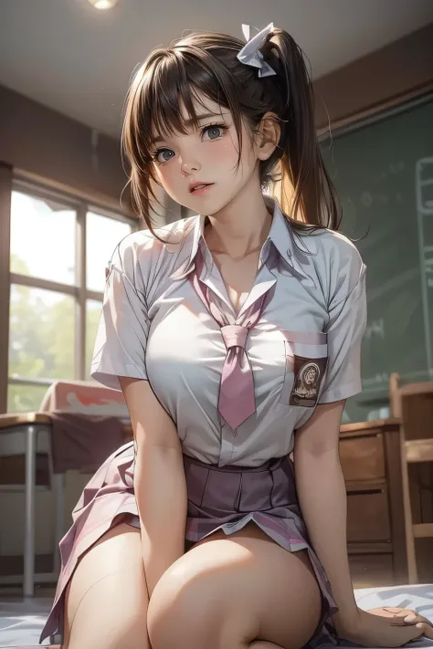 ( masterpiece:1.3, top quality), ( by Nomi, photo by Nomi:1.4), beautiful illustrations, perfect lighting during study, colorful, written border depth,
Staring at the Audience, full body, front view:0.6, 1 girl, alone, Japanese, high school girl...