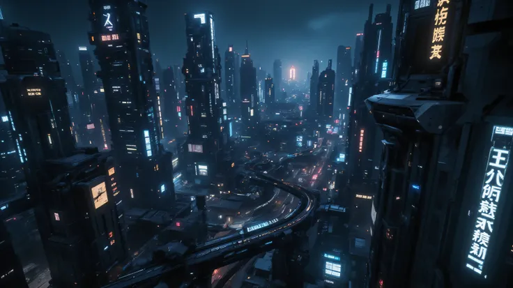 Giant City , neon signs go out , screens blink .