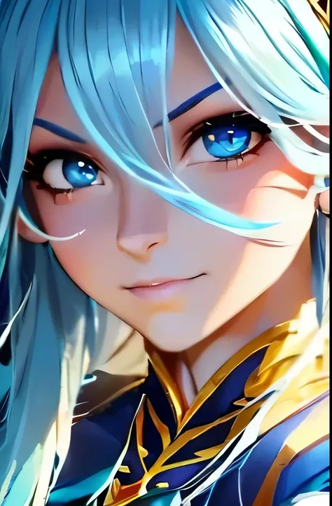 a close up of a woman with long hair and blue skin, blue tiefling, blue-skinned elf, artgerm and rossdraws, artgerm comic, beautiful avatar pictures, blue elf, trending artgerm, rossdraws 1. 0, rossdraws 2. 5, :: rossdraws, rossdraws 2. 0, artgerm style