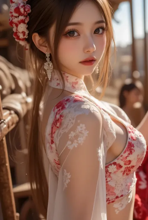 Long hair chinese pretty cute young idol with pretty dress, reflecting the cultural essence of the location.

🌍 Randomized Travel Theme:
She is gracefully dressed in an outfit inspired by a randomly selected world culture, blending traditional attire with ...